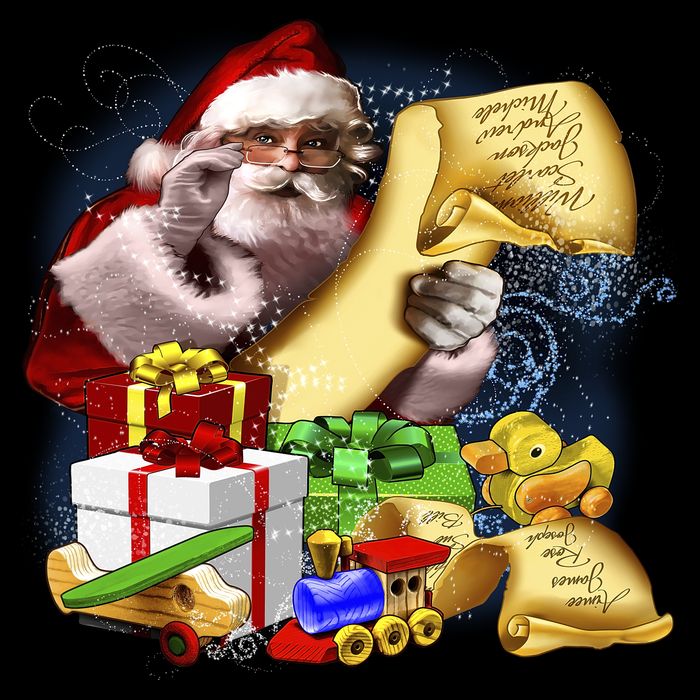 Santa's Making a List Flatbill Hat