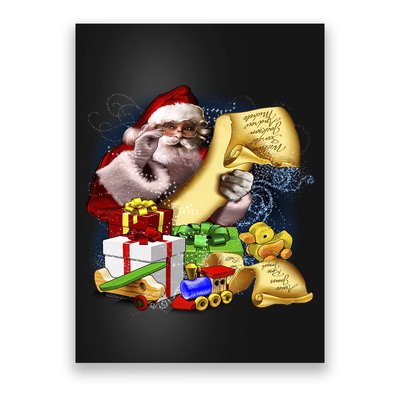 Santa's Making a List Poster