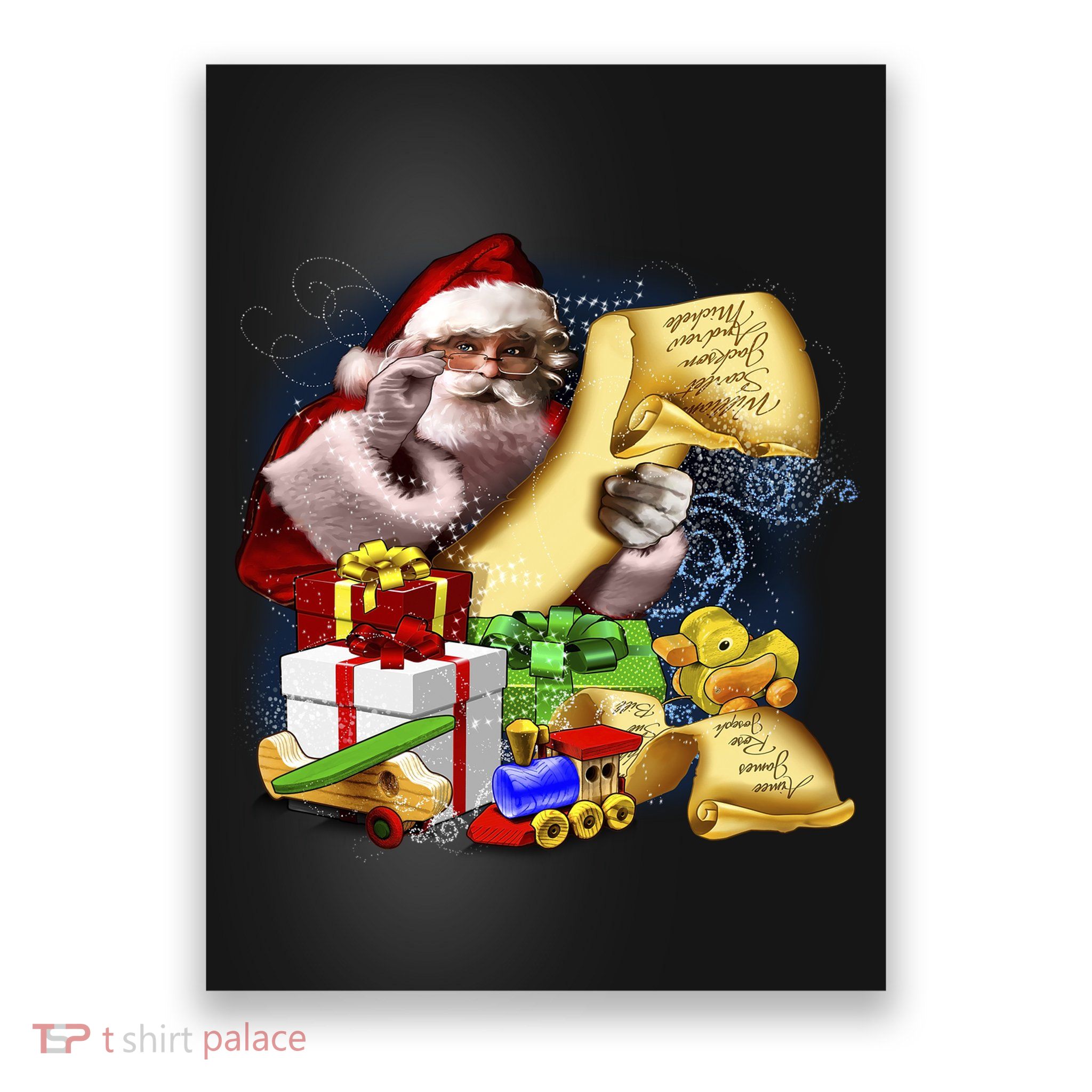 Santa's Making a List Poster
