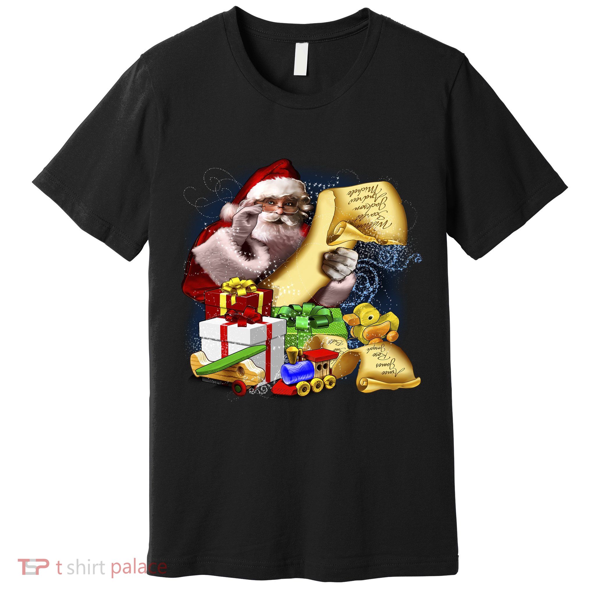 Santa's Making a List Premium T-Shirt