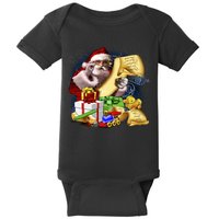 Santa's Making a List Baby Bodysuit