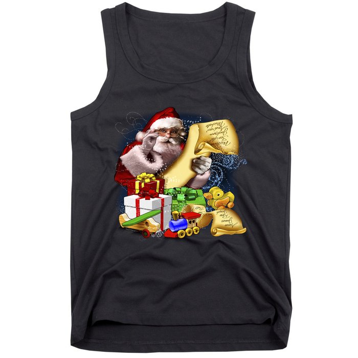 Santa's Making a List Tank Top