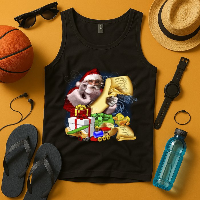 Santa's Making a List Tank Top
