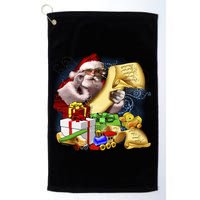 Santa's Making a List Golf Towel