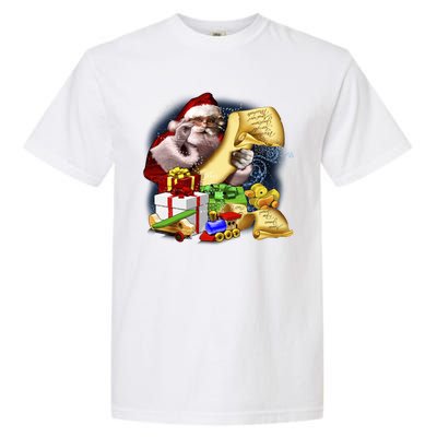 Santa's Making a List Garment-Dyed Heavyweight T-Shirt