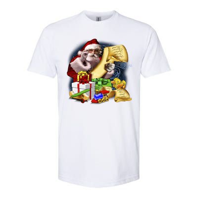 Santa's Making a List Softstyle® CVC T-Shirt