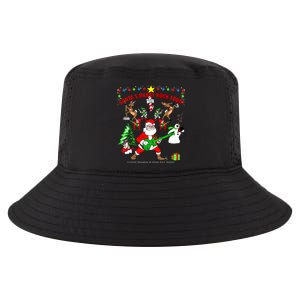 Santa's Merry Christmas Rock Tour Cool Comfort Performance Bucket Hat