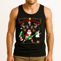 Santa's Merry Christmas Rock Tour Tank Top