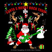 Santa's Merry Christmas Rock Tour Tank Top