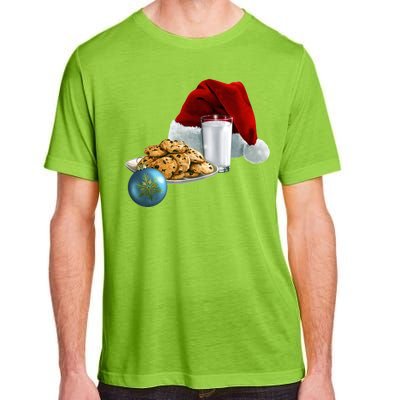 Santa's Milk & Cookies Adult ChromaSoft Performance T-Shirt