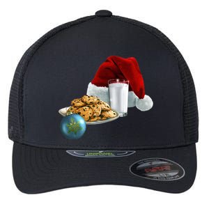 Santa's Milk & Cookies Flexfit Unipanel Trucker Cap