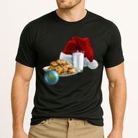 Santa's Milk & Cookies Cooling Performance Crew T-Shirt