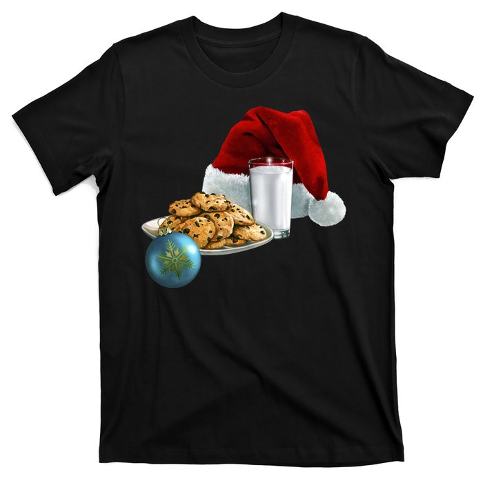 Santa's Milk & Cookies T-Shirt