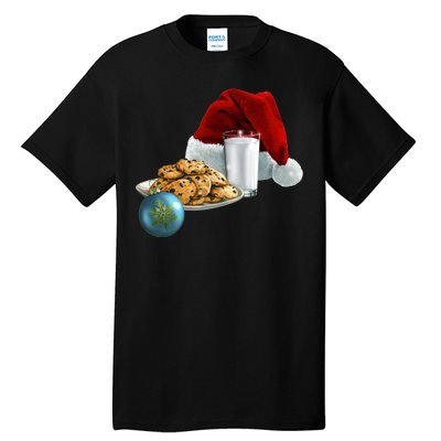 Santa's Milk & Cookies Tall T-Shirt