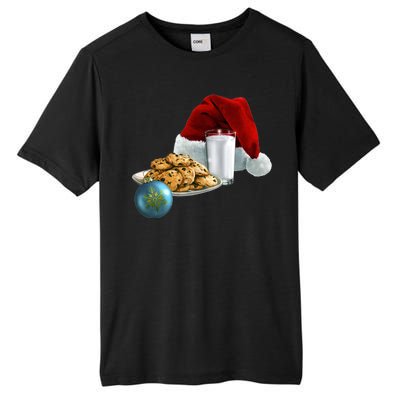 Santa's Milk & Cookies Tall Fusion ChromaSoft Performance T-Shirt