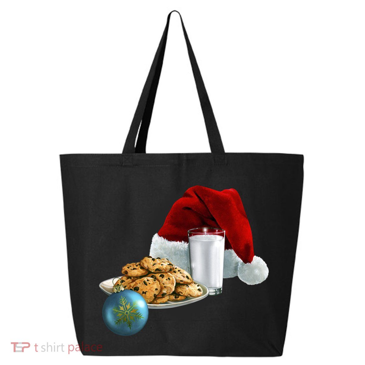 Santa's Milk & Cookies 25L Jumbo Tote