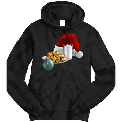 Santa's Milk & Cookies Tie Dye Hoodie