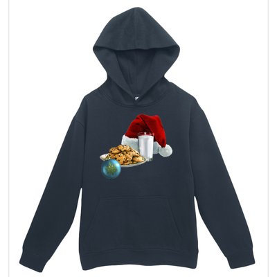 Santa's Milk & Cookies Urban Pullover Hoodie