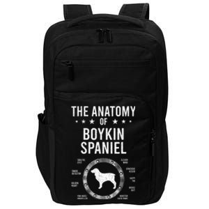 S Anatomy Of Kin Spaniel Dog Lover Vneck Impact Tech Backpack