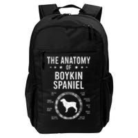 S Anatomy Of Kin Spaniel Dog Lover Vneck Daily Commute Backpack