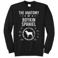 S Anatomy Of Kin Spaniel Dog Lover Vneck Tall Sweatshirt