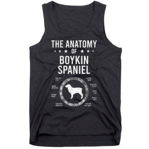 S Anatomy Of Kin Spaniel Dog Lover Vneck Tank Top