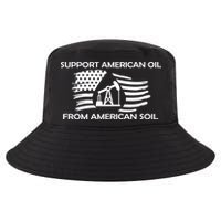Support American Oil From American Soil USA Cool Comfort Performance Bucket Hat