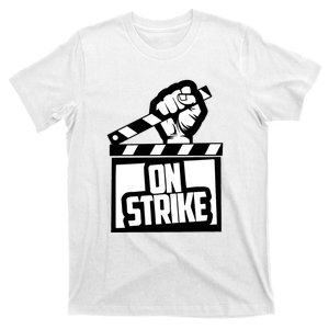 Sag Aftra On Strike WGA Protest Background Actor On Strike T-Shirt