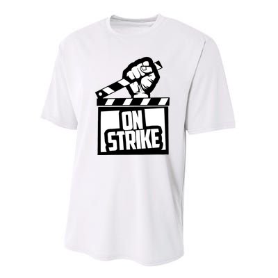 Sag Aftra On Strike WGA Protest Background Actor On Strike Performance Sprint T-Shirt