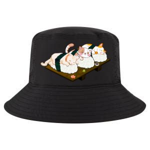 Sushi Anime Otaku Cat Kawaii Japanese Food Cat Lovers Gift Cool Comfort Performance Bucket Hat