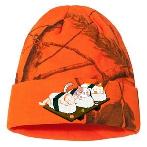 Sushi Anime Otaku Cat Kawaii Japanese Food Cat Lovers Gift Kati Licensed 12" Camo Beanie