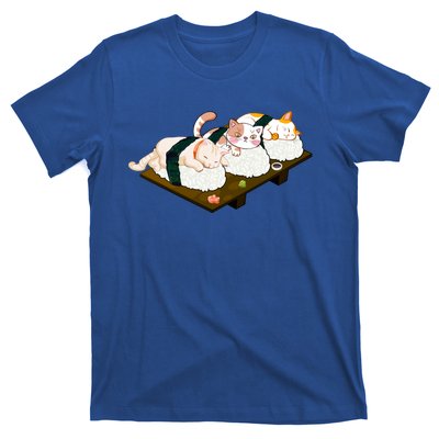 Sushi Anime Otaku Cat Kawaii Japanese Food Cat Lovers Gift T-Shirt