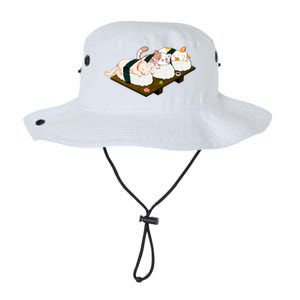 Sushi Anime Otaku Cat Kawaii Japanese Food Cat Lovers Gift Legacy Cool Fit Booney Bucket Hat