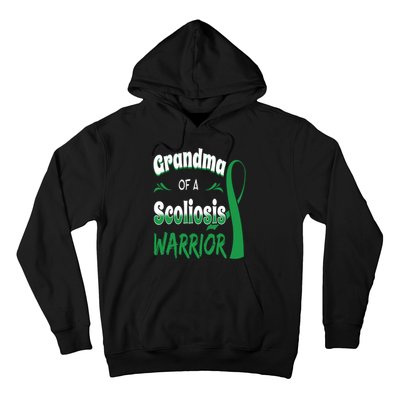 Scoliosis Awareness Orthopedic Scoliometer Grandma Grandmom Hoodie