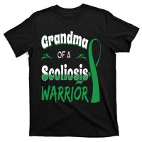 Scoliosis Awareness Orthopedic Scoliometer Grandma Grandmom T-Shirt