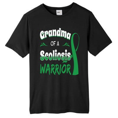 Scoliosis Awareness Orthopedic Scoliometer Grandma Grandmom Tall Fusion ChromaSoft Performance T-Shirt