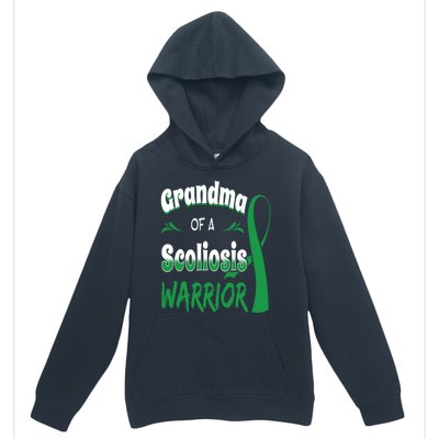 Scoliosis Awareness Orthopedic Scoliometer Grandma Grandmom Urban Pullover Hoodie