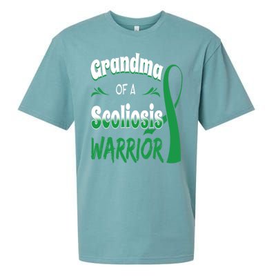 Scoliosis Awareness Orthopedic Scoliometer Grandma Grandmom Sueded Cloud Jersey T-Shirt