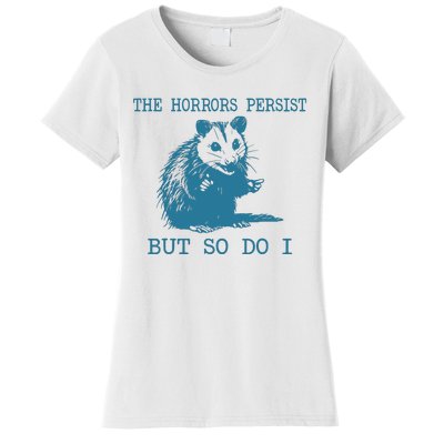 Sarcastic Angry Opossum Women's T-Shirt