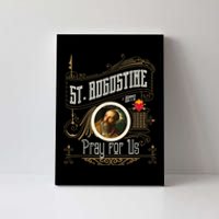 St. Augustine Of Hippo Pray For Us City God Catholic Canvas