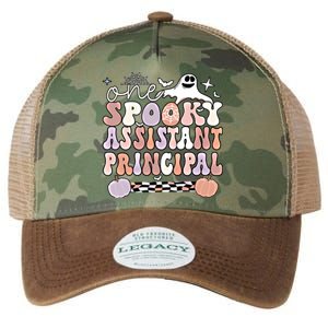 Spooky Assistant Principal Halloween Assistant Principals Great Gift Legacy Tie Dye Trucker Hat