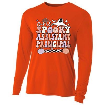 Spooky Assistant Principal Halloween Assistant Principals Great Gift Cooling Performance Long Sleeve Crew