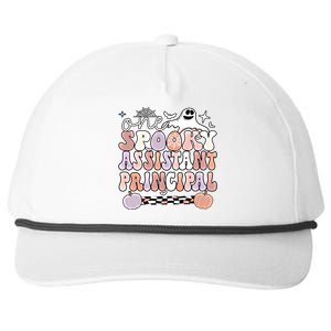 Spooky Assistant Principal Halloween Assistant Principals Great Gift Snapback Five-Panel Rope Hat