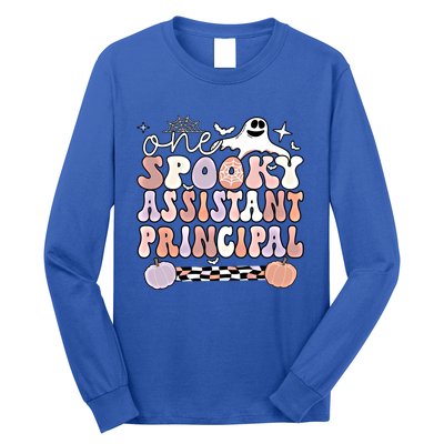 Spooky Assistant Principal Halloween Assistant Principals Great Gift Long Sleeve Shirt