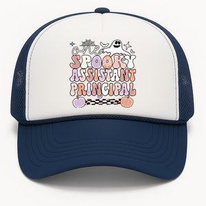 Spooky Assistant Principal Halloween Assistant Principals Great Gift Trucker Hat