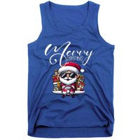 Santa And Plane Funny Merry Christmas Cute Xmas Great Gift Tank Top