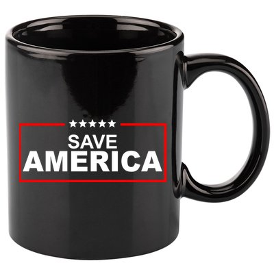 Save America Political 11oz C Handle Ceramic Mug