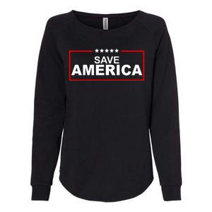 Save America Political Womens California Wash Sweatshirt