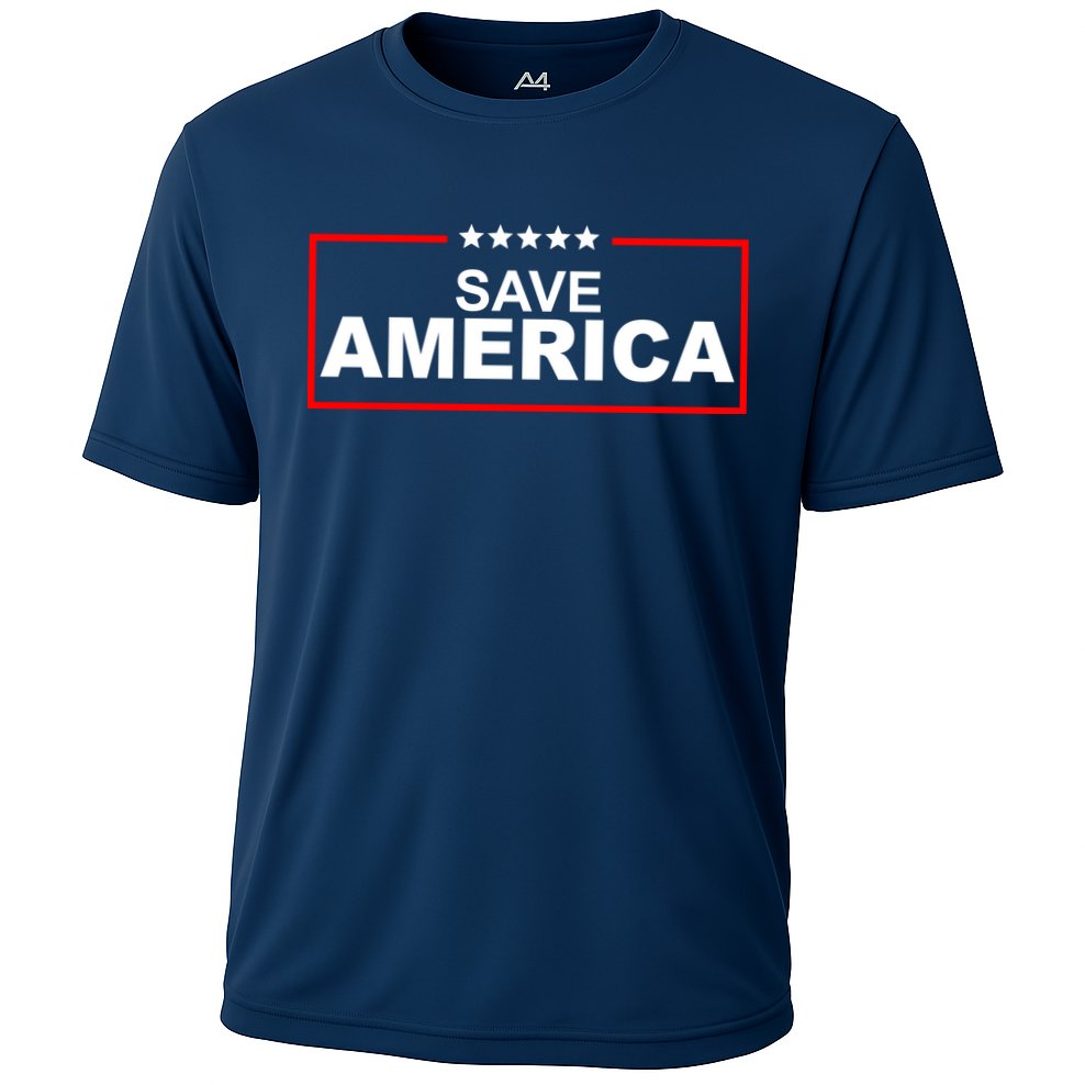 Save America Political Cooling Performance Crew T-Shirt
