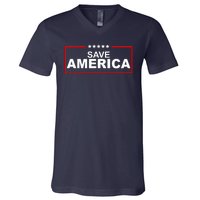 Save America Political V-Neck T-Shirt